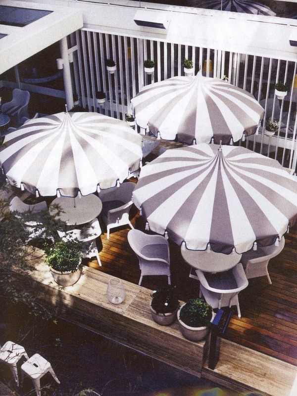 Beautifull decorative outdoor umbrellas for your special garden