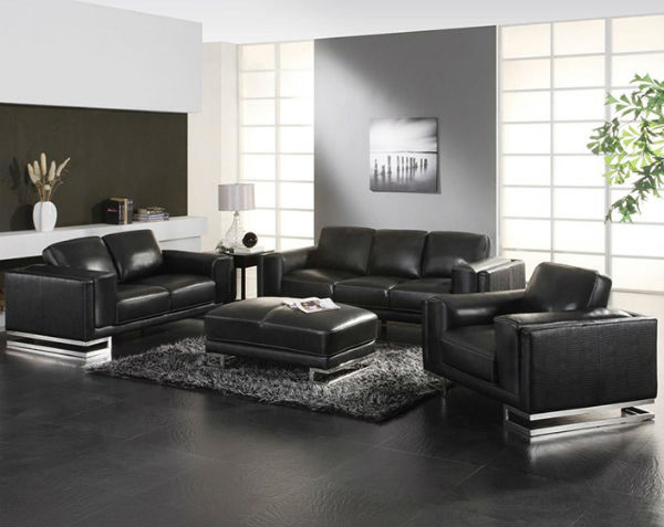 Black Inspiration Living Room Sets You'd Die For 2