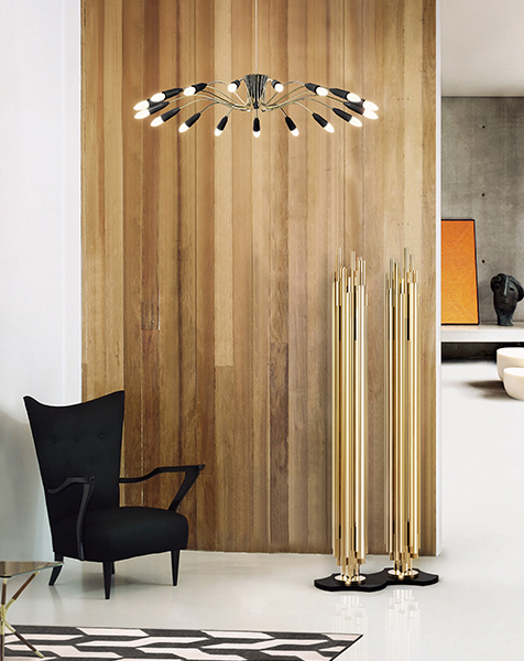 Interiordecoration-Lighting as an Element of Interior Decoration-tubes lamp