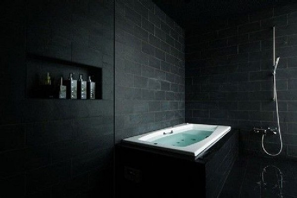 10 BLACK LUXURY BATHROOM DECOR IDEAS