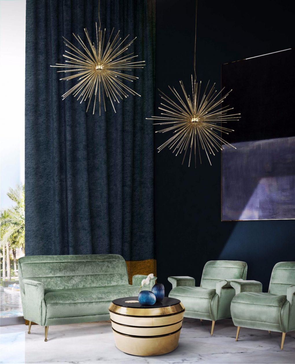 Elevate Your Living Room Decor With These Mid-Century Chandelier 